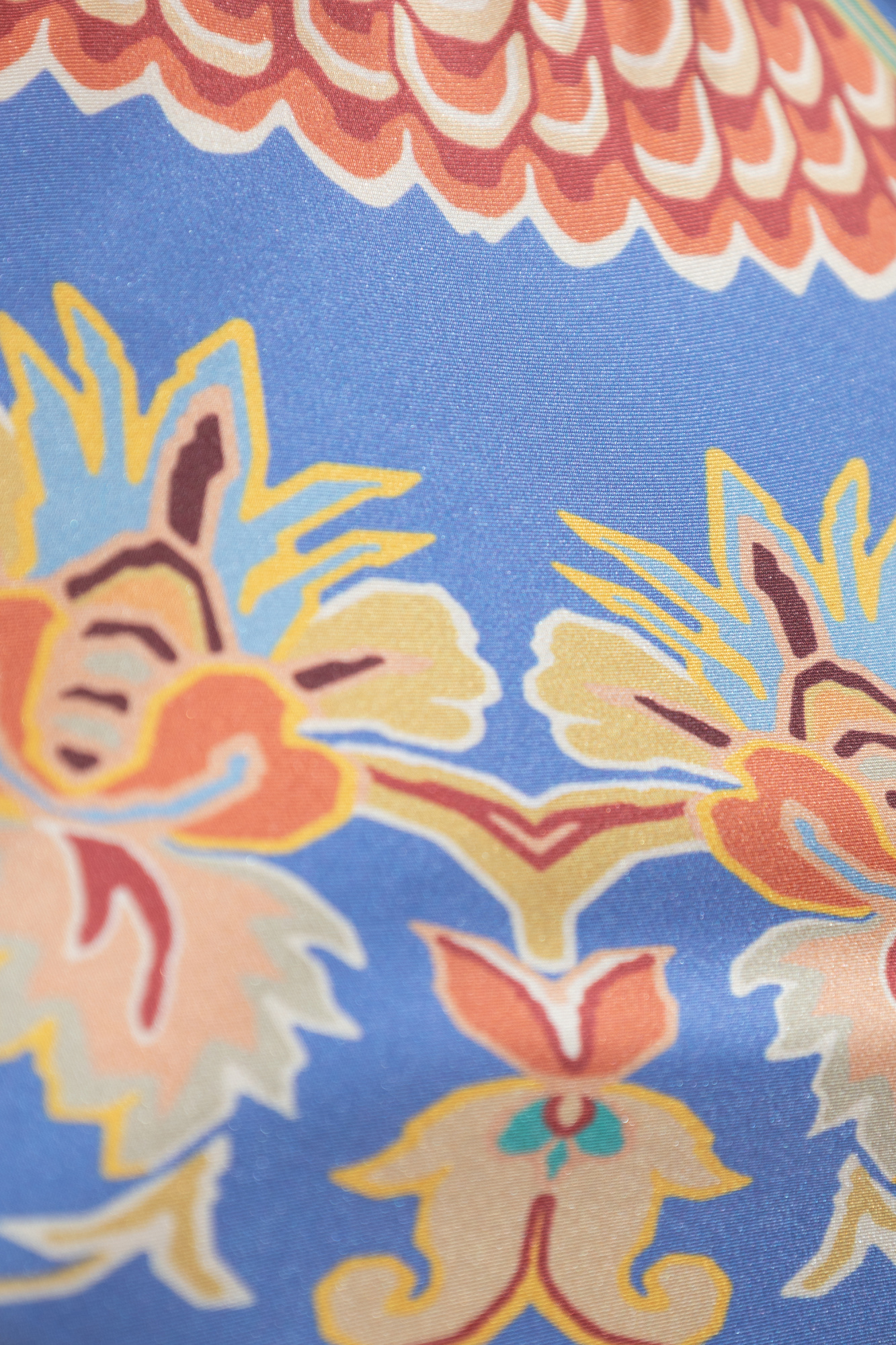 ★ Etro ★ トップ Blue Silk top with print Etro - Vitkac AS